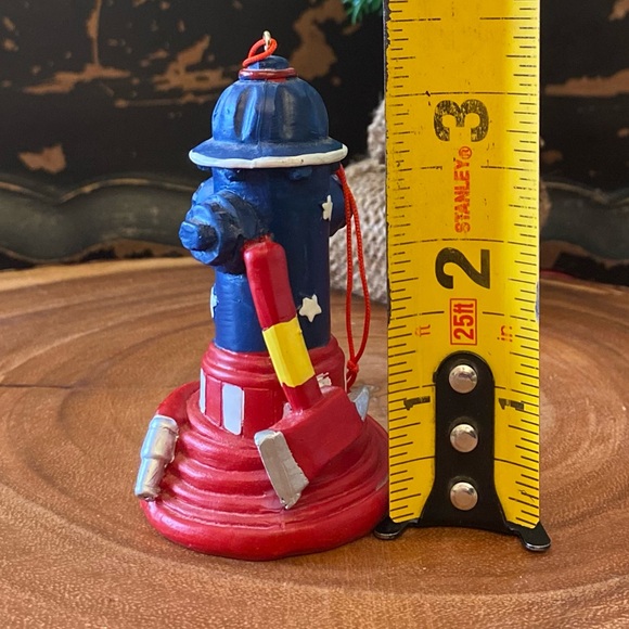 🧯Set of 3 Firefighter Ornaments - Picture 5 of 13